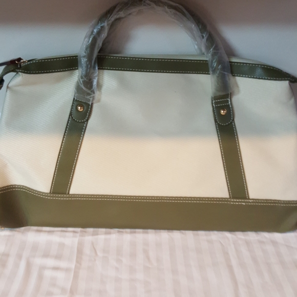 Estee lauder make up bag w tote small bag Green - Picture 3 of 6